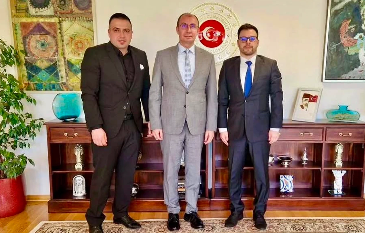 UGEP 'ten T.C. Berlin Başkonsolosu  İlker Okan Şanlı’ya Resmi  Ziyaret