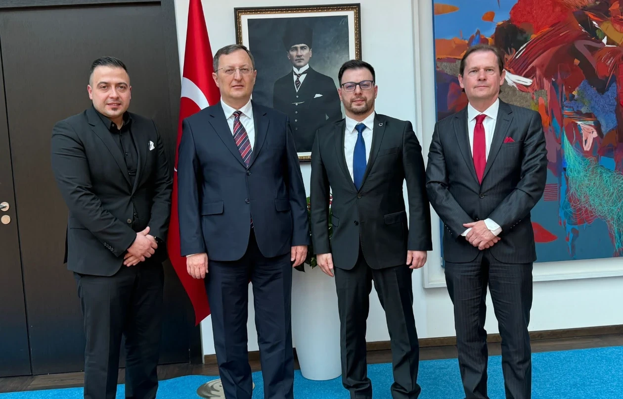UGEP'ten Türkiye'nin Almanya temsilcisi Büyükelçi Sayın Gökhan Turan’a Diplomatik Ziyaret